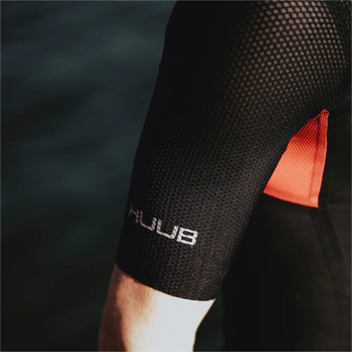 Huub Hombres Black 2024 Anemoi 2 SUB22 Bonded Tri Suit ANESUB22BG - / Graphite